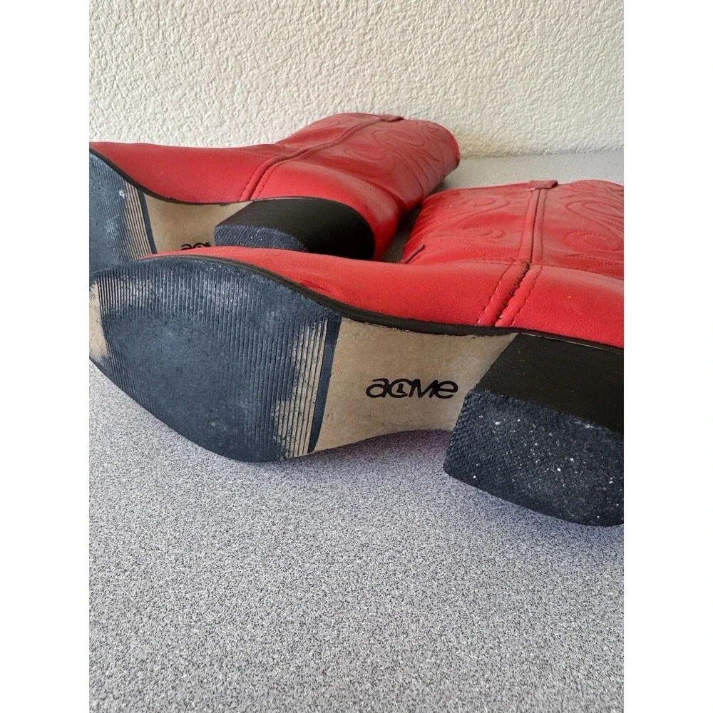ACME vintage red